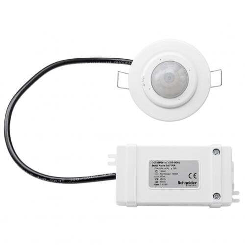 SCHNEIDER ELECTRIC CCT56P001 ДЕТЕКТОР ЗА ДВИЖЕНИЕ АRGUS STANDART 360° ЗА ОКАЧЕН ТАВАН (СКРИТ М-Ж)