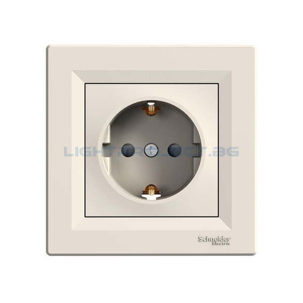 SCHNEIDER ELECTRIC EPH2900223 КОНТАКТ ШУКО КРЕМ С ДЕТСКА ЗАЩИТА