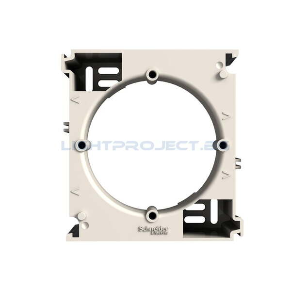 SCHNEIDER ELECTRIC EPH6100123 КУТИЯ ЗА ОТКРИТ МОНТАЖ ЕДИНИЧНА ASFORA, КРЕМ