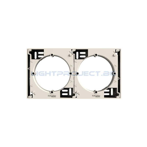 SCHNEIDER ELECTRIC EPH6100223 КУТИЯ ЗА ОТКРИТ МОНТАЖ ЗА ПОВЕЧЕ ОТ ЕДИН МОДУЛ ASFORA, КРЕМ