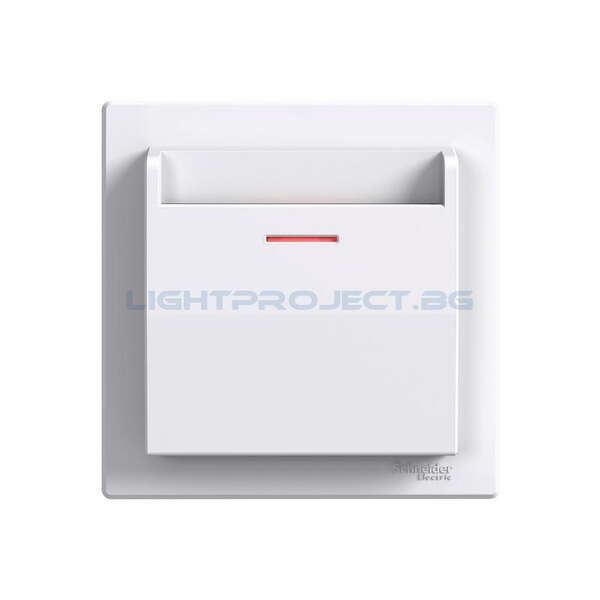 SCHNEIDER ELECTRIC EPH6200121 КЛЮЧ КАРТА МЕХАНИЗЪМ, БЯЛ