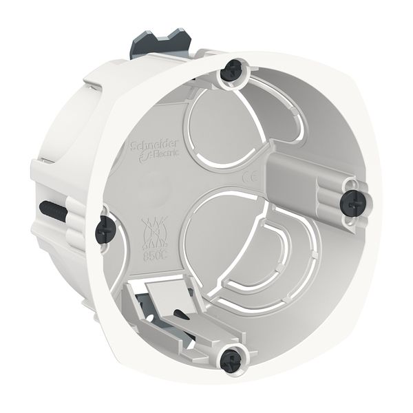 SCHNEIDER ELECTRIC NEW UNICA ЕДИНИЧНА КУТИЯ ЗА ЗАКРИТ МОНТАЖ 67X40 ММ