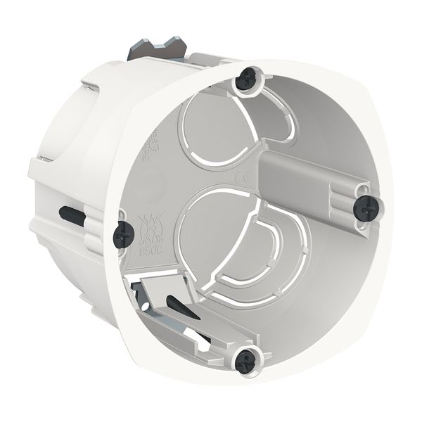 SCHNEIDER ELECTRIC NEW UNICA ЕДИНИЧНА КУТИЯ ЗА ЗАКРИТ МОНТАЖ 67X50 ММ