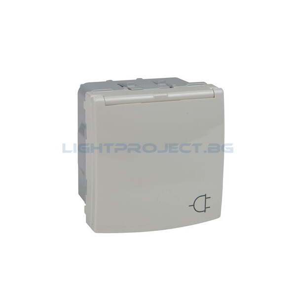 SCHNEIDER ELECTRIC MGU3.037.25TA UNICA КОНТАКТ С КАПАК СЛОНОВА КОСТ 2M