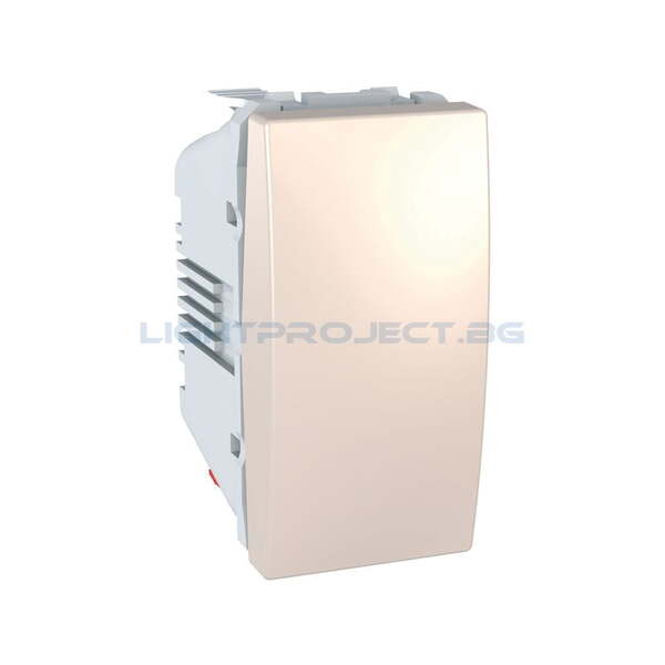 SCHNEIDER ELECTRIC MGU3.101.25 UNICA ЕДНОПОЛЮСЕН КЛЮЧ СХ.1 СЛОНОВА КОСТ 1M