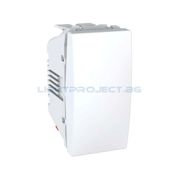 SCHNEIDER ELECTRIC MGU3.103.18 UNICA ДЕВИАТОРЕН КЛЮЧ СХ.6 БЯЛ 1M