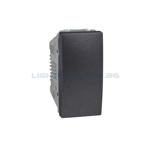 SCHNEIDER ELECTRIC MGU3.105.12 КРЪСТАТ КЛЮЧ СХ.7 ЕДНОМОДОЛЕН ГРАФИТ