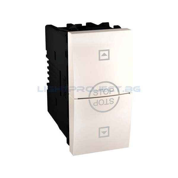 SCHNEIDER ELECTRIC MGU3.108T.25 КЛЮЧ ЗА КОНТРОЛ НА ЩОРИ UNICA 2,5А 250V, 1/2M СЛОНОВА КОСТ