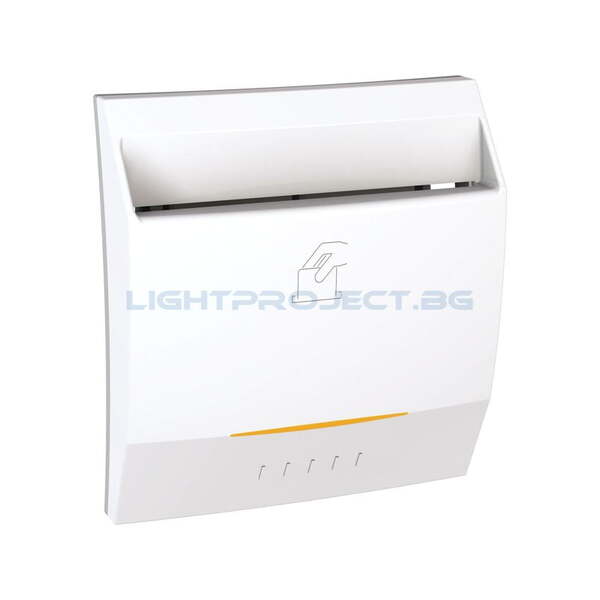 SCHNEIDER ELECTRIC MGU3.283.18 КЛЮЧ-КАРТА 10А UNICA БЯЛ