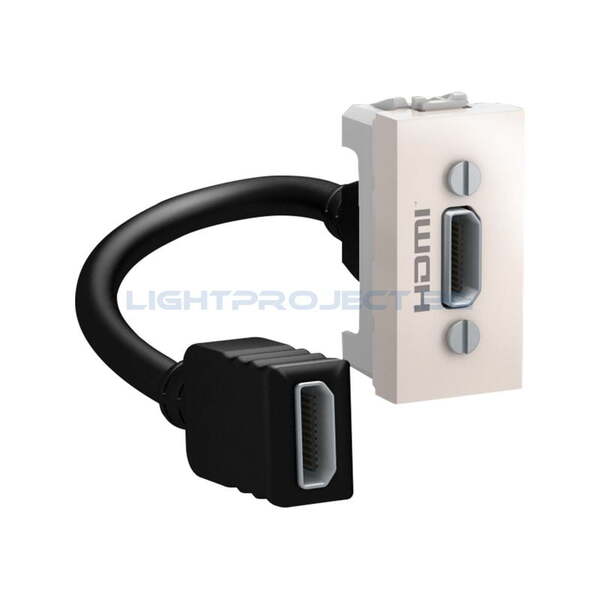 SCHNEIDER ELECTRIC MGU3.430.25 HDMI ИЗЛАЗ UNICA СЛОНОВА КОСТ