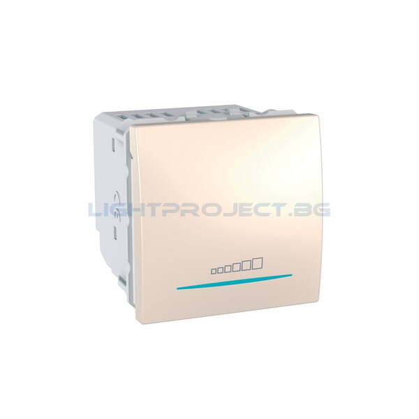 SCHNEIDER ELECTRIC MGU3.515.25 БУТОНЕН ДИМЕР 20-350 W СЛОНОВА КОСТ 2М