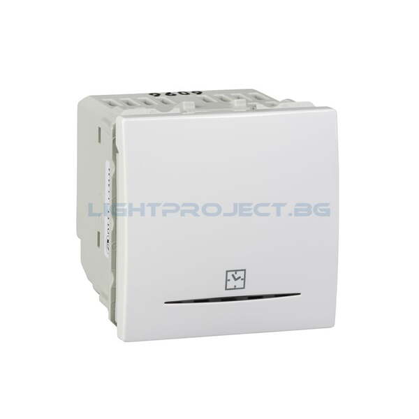 SCHNEIDER ELECTRIC MGU3.535.18 КЛЮЧ С ВРЕМЕЗАКЪСНЕНИЕ 8А UNICA БЯЛ