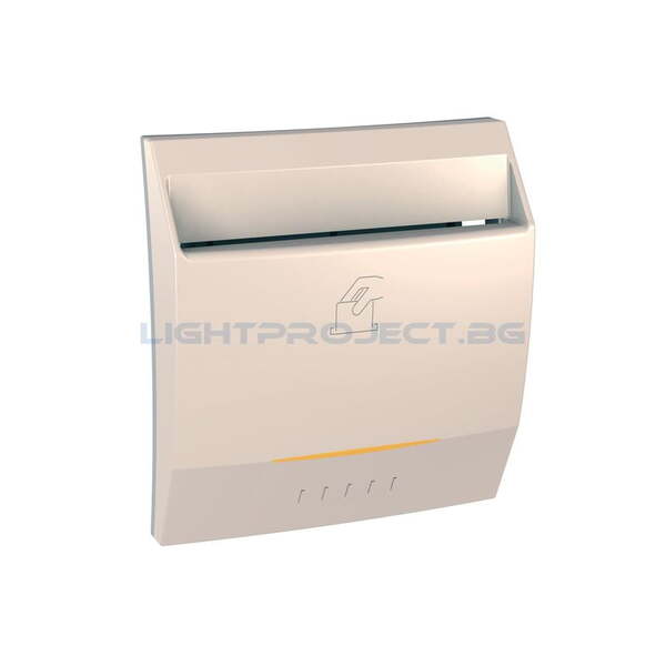 SCHNEIDER ELECTRIC MGU3.540.25 КЛЮЧ-КАРТА С ВРЕМЕЗАКЪСНЕНИЕ 8А UNICA СЛОНОВА КОСТ
