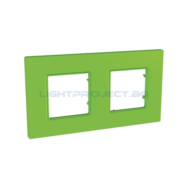 SCHNEIDER ELECTRIC MGU4.704.28 ДЕКОРАТИВНА РАМКА ДВОЙНА БИО UNICA QUADRO