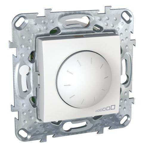 SCHNEIDER ELECTRIC MGU5.513.18 УНИВЕРСАЛЕН ДИМЕР ДЕВИАТОР UNICA ЗА LED ЛАМПИ 400 W, БЯЛ