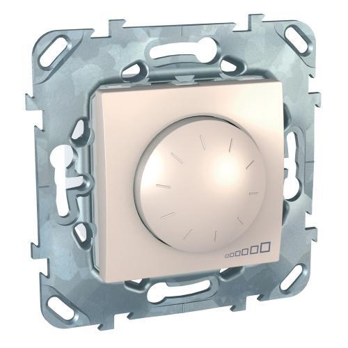 SCHNEIDER ELECTRIC MGU5.513.25 УНИВЕРСАЛЕН ДИМЕР ДЕВИАТОР UNICA ЗА LED ЛАМПИ 400 W, СЛОНОВА КОСТ