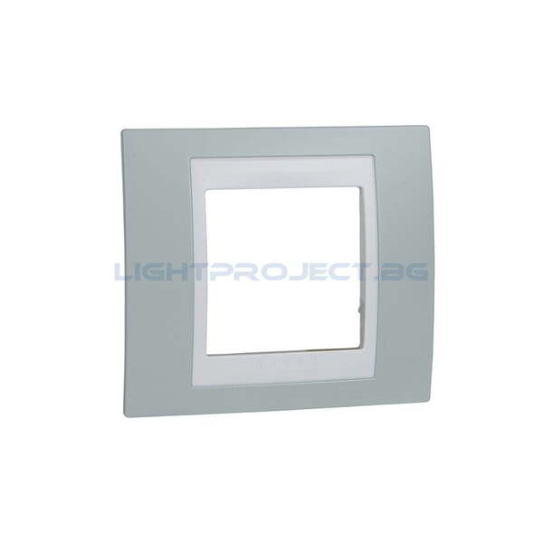 SCHNEIDER ELECTRIC MGU6.002.870 РАМКА UNICA PLUS ЕДИНИЧНА МОРСКО ЗЕЛЕН/БЯЛ