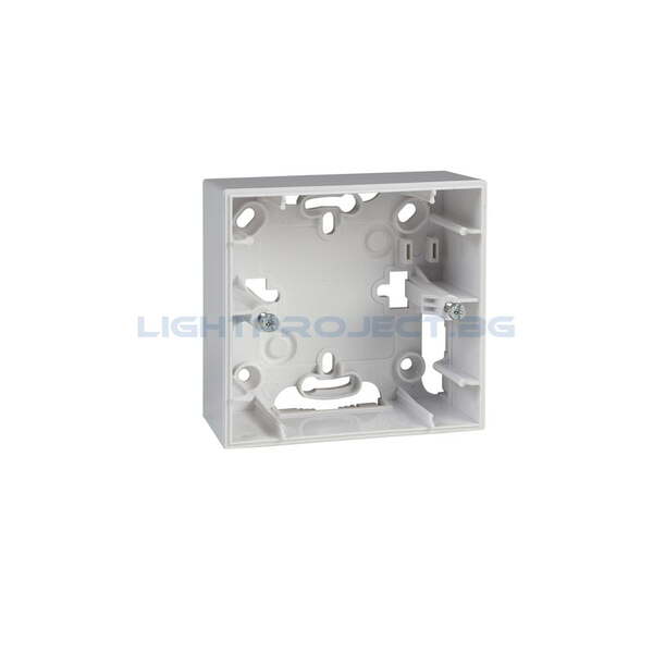 SCHNEIDER ELECTRIC MGU8.002.18 КОНЗОЛА ЗА ОТКРИТ МОНТАЖ UNICA БЯЛ