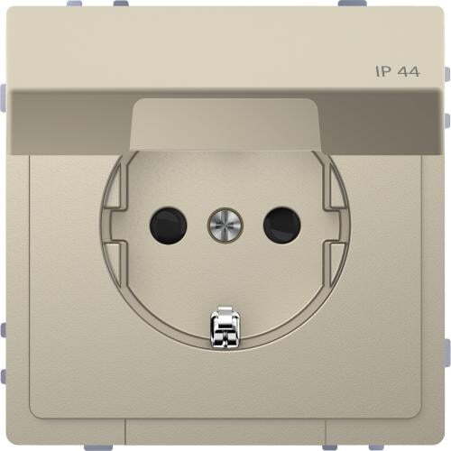 SCHNEIDER ELECTRIC MTN2314-6033 МЕХАНИЗЪМ КОНТАКТ ШУКО С ЛИЦЕВ ПАНЕЛ IP44 САХАРА SYSTEM DESIGN ВЛАГОЗАЩИТЕН