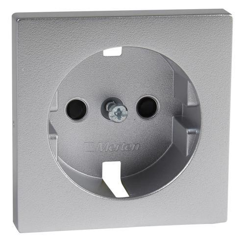 SCHNEIDER ELECTRIC MTN2330-0460 ЛИЦЕВ ПАНЕЛ ЗА КОНТАКТ ШУКО С Д.З. АЛУМИНИЙ SYSTEM M