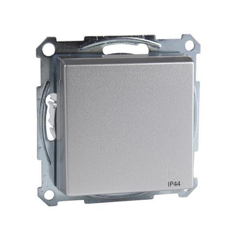 SCHNEIDER ELECTRIC MTN2414-0460 МЕХАНИЗЪМ КОНТАКТ ШУКО С ЛИЦЕВ ПАНЕЛ АЛУМИНИЙ IP44 SYSTEM M ВЛАГОЗАЩИТЕН