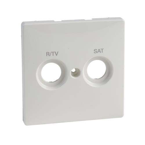 SCHNEIDER ELECTRIC MTN299619 ЛИЦЕВ ПАНЕЛ ЗА TV+SAT ПОЛЯРНО БЯЛ ANTIQUE