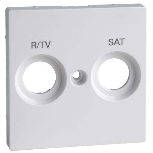 SCHNEIDER ELECTRIC MTN299825 ЛИЦЕВ ПАНЕЛ ЗА TV+SAT АКТИВНО БЯЛО SYSTEM M /АНТИБАКТЕРИАЛЕН/