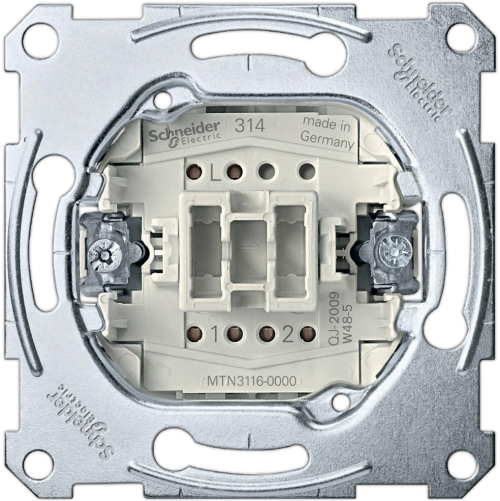 SCHNEIDER ELECTRIC MTN3116-0000 ДЕВИАТОРЕН КЛЮЧ 10A МЕХАНИЗЪМ