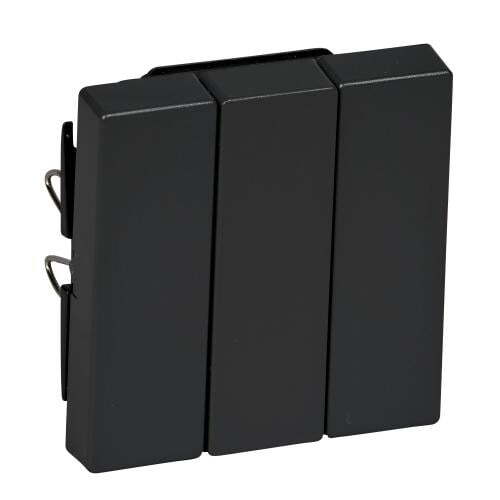 SCHNEIDER ELECTRIC MTN311914 ЛИЦЕВ ПАНЕЛ ЗА ТРОЕН КЛЮЧ АНТРАЦИТ SYSTEM M