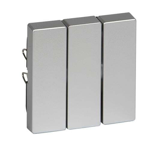 SCHNEIDER ELECTRIC MTN311960 ЛИЦЕВ ПАНЕЛ ЗА ТРОЕН КЛЮЧ АЛУМИНИЙ SYSTEM M