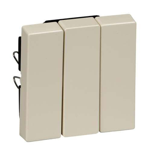 SCHNEIDER ELECTRIC MTN312644 ЛИЦЕВ ПАНЕЛ ЗА ТРОЕН КЛЮЧ КРЕМА SYSTEM M