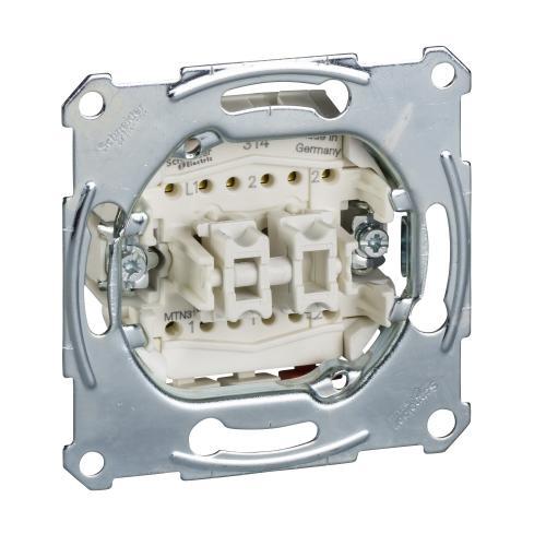 SCHNEIDER ELECTRIC MTN3159-0000 ДВОЕН ДЕВИАТОРЕН БУТОН 10А MERTEN