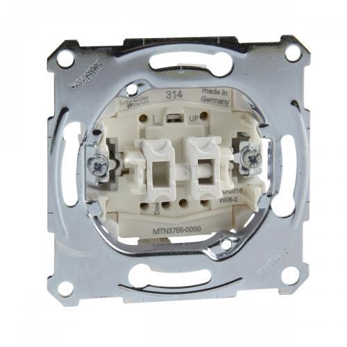 SCHNEIDER ELECTRIC MTN3755-0000 ЕДНОПОЛЮСЕН БУТОН ЗА ЩОРИ 10A MERTEN