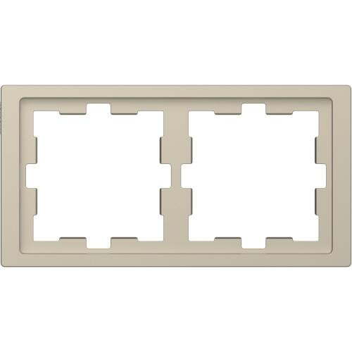 SCHNEIDER ELECTRIC MTN4020-6533 РАМКА ДВОЙНА САХАРА D-LIFE MERTEN