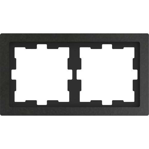 SCHNEIDER ELECTRIC MTN4020-654 РАМКА ДВОЙНА ПОЛИРАН КАМЪК D-LIFE GLASS MERTEN