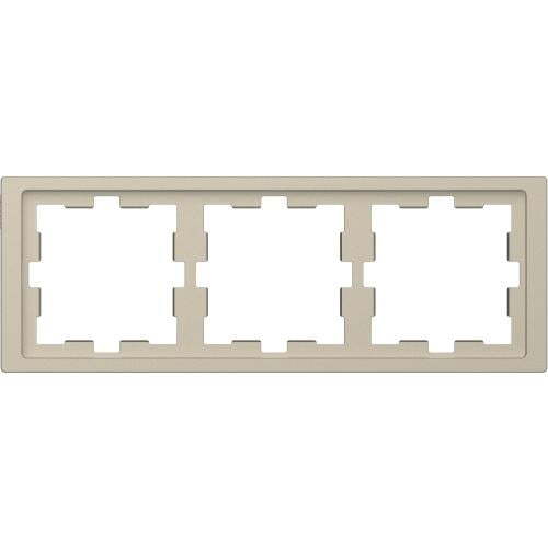SCHNEIDER ELECTRIC MTN4030-6533 РАМКА ТРОЙНА САХАРА D-LIFE MERTEN