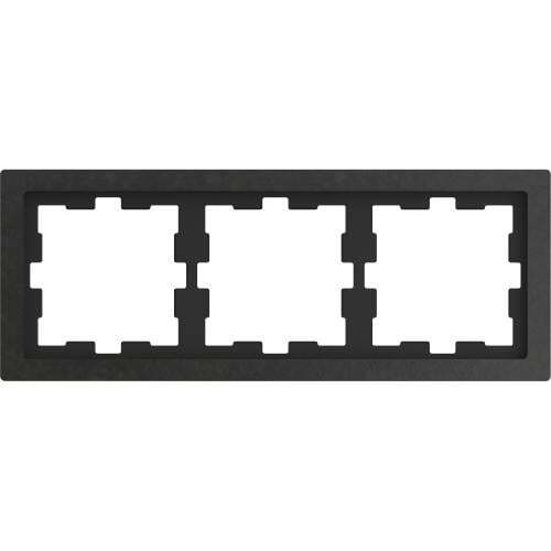SCHNEIDER ELECTRIC MTN4030-654 РАМКА ТРОЙНА ПОЛИРАН КАМЪК D-LIFE GLASS MERTEN