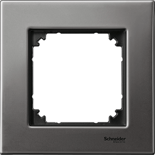 SCHNEIDER ELECTRIC MTN403114 РАМКА МЕТАЛ РОДИЙ M-ELEGANCE MERTEN