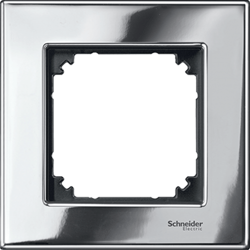SCHNEIDER ELECTRIC MTN403139 РАМКА МЕТАЛ ХРОМ M-ELEGANCE MERTEN