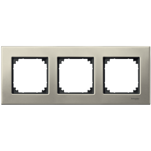 SCHNEIDER ELECTRIC MTN403305 РАМКА ТРОЙНА МЕТАЛ ТИТАН M-ELEGANCE MERTEN
