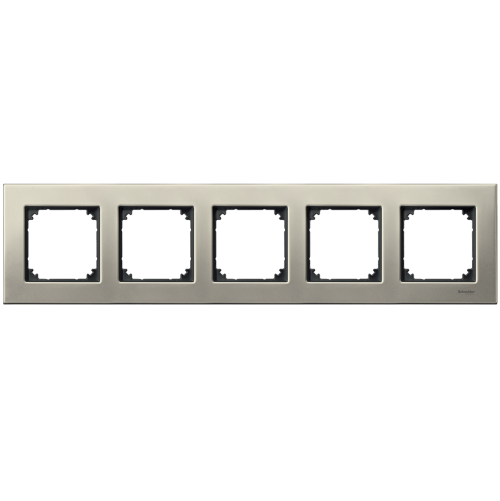 SCHNEIDER ELECTRIC MTN403505 РАМКА ПЕТОРНА МЕТАЛ ТИТАН M-ELEGANCE MERTEN