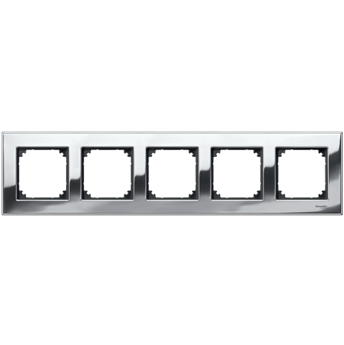 SCHNEIDER ELECTRIC MTN403539 РАМКА ПЕТОРНА МЕТАЛ ХРОМ M-ELEGANCE MERTEN