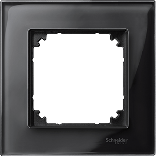 SCHNEIDER ELECTRIC MTN404103 ДЕКОРАТИВНА РАМКА СТЪКЛО ОНИКС M-ELEGANCE GLASS MERTEN
