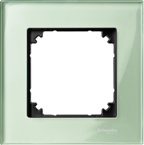 SCHNEIDER ELECTRIC MTN404104 ДЕКОРАТИВНА РАМКА СТЪКЛО ИЗУМРУД M-ELEGANCE GLASS MERTEN