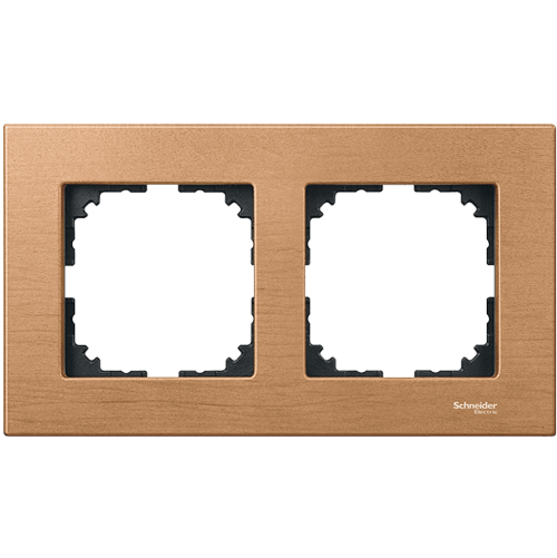 SCHNEIDER ELECTRIC MTN4052-3470 РАМКА ДВОЙНА ДЪРВО БУК M-ELEGANCE WOOD MERTEN