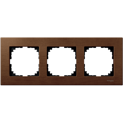 SCHNEIDER ELECTRIC MTN4053-3472 РАМКА ТРОЙНА ДЪРВО ЧЕРЕША M-ELEGANCE WOOD MERTEN