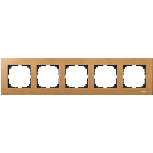 SCHNEIDER ELECTRIC MTN4055-3470 РАМКА ПЕТОРНА ДЪРВО БУК M-ELEGANCE WOOD MERTEN