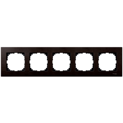 SCHNEIDER ELECTRIC MTN4055-3471 РАМКА ПЕТОРНА ДЪРВО ВЕНГЕ M-ELEGANCE WOOD MERTEN