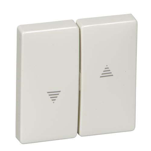 SCHNEIDER ELECTRIC MTN411519 ЛИЦЕВ ПАНЕЛ ЗА КЛЮЧ/БУТОН ЗА ЩОРИ ПОЛЯРНО БЯЛ ANTIQUE