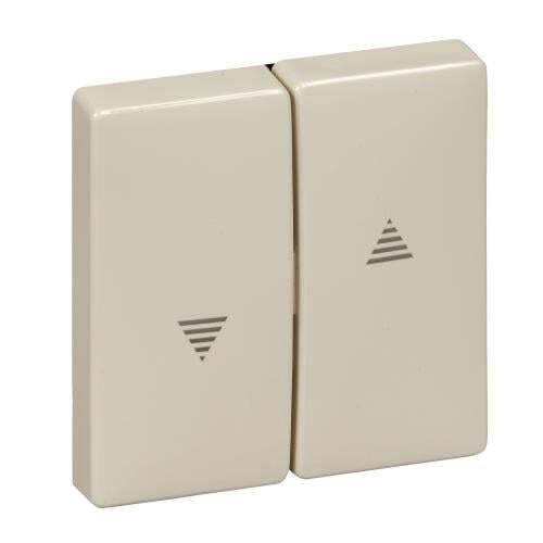 SCHNEIDER ELECTRIC MTN411544 ЛИЦЕВ ПАНЕЛ ЗА КЛЮЧ/БУТОН ЗА ЩОРИ КРЕМА ANTIQUE